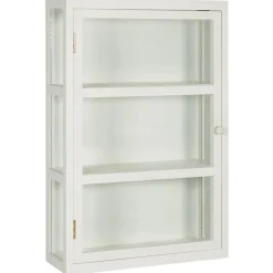 IB Laursen Wandschrank Gilleleje mit 3 Ablagen und 3 Glasseiten