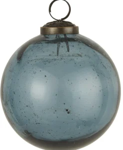 IB Laursen Weihnachtskugel Glas pebbled