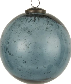 IB Laursen Weihnachtskugel Glas pebbled