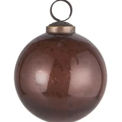 IB Laursen Weihnachtskugel Glas pebbled