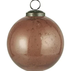 IB Laursen Weihnachtskugel Glas pebbled