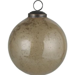 IB Laursen Weihnachtskugel Glas pebbled