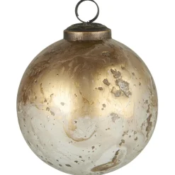 IB Laursen Weihnachtskugel Glas pebbled