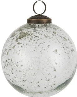 IB Laursen Weihnachtskugel Glas pebbled