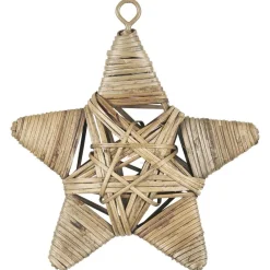 IB Laursen Weihnachtsstern Rattan