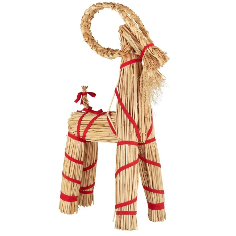 IB Laursen Weihnachtsziege aus Stroh