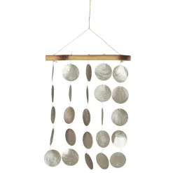 IB Laursen Windspiel mit Strandmuscheln und Seegras