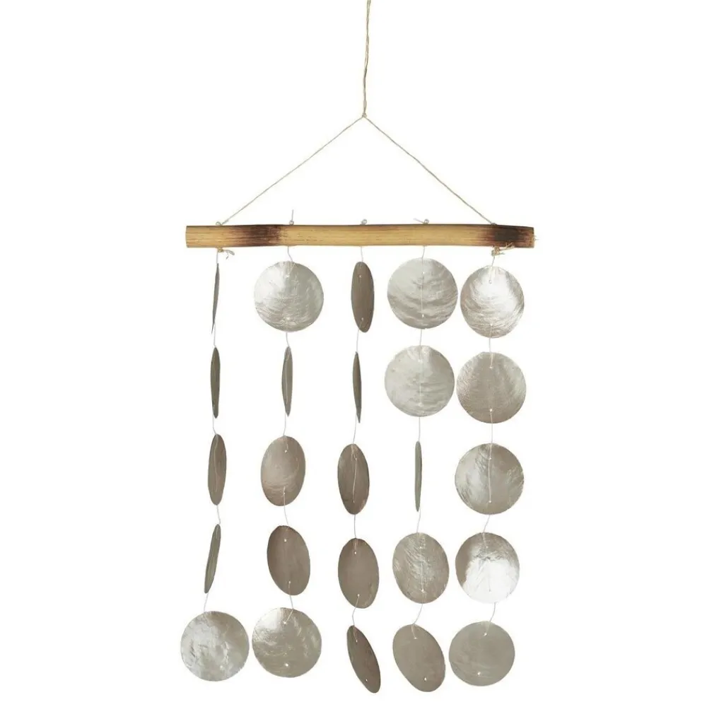 IB Laursen Windspiel mit Strandmuscheln und Seegras