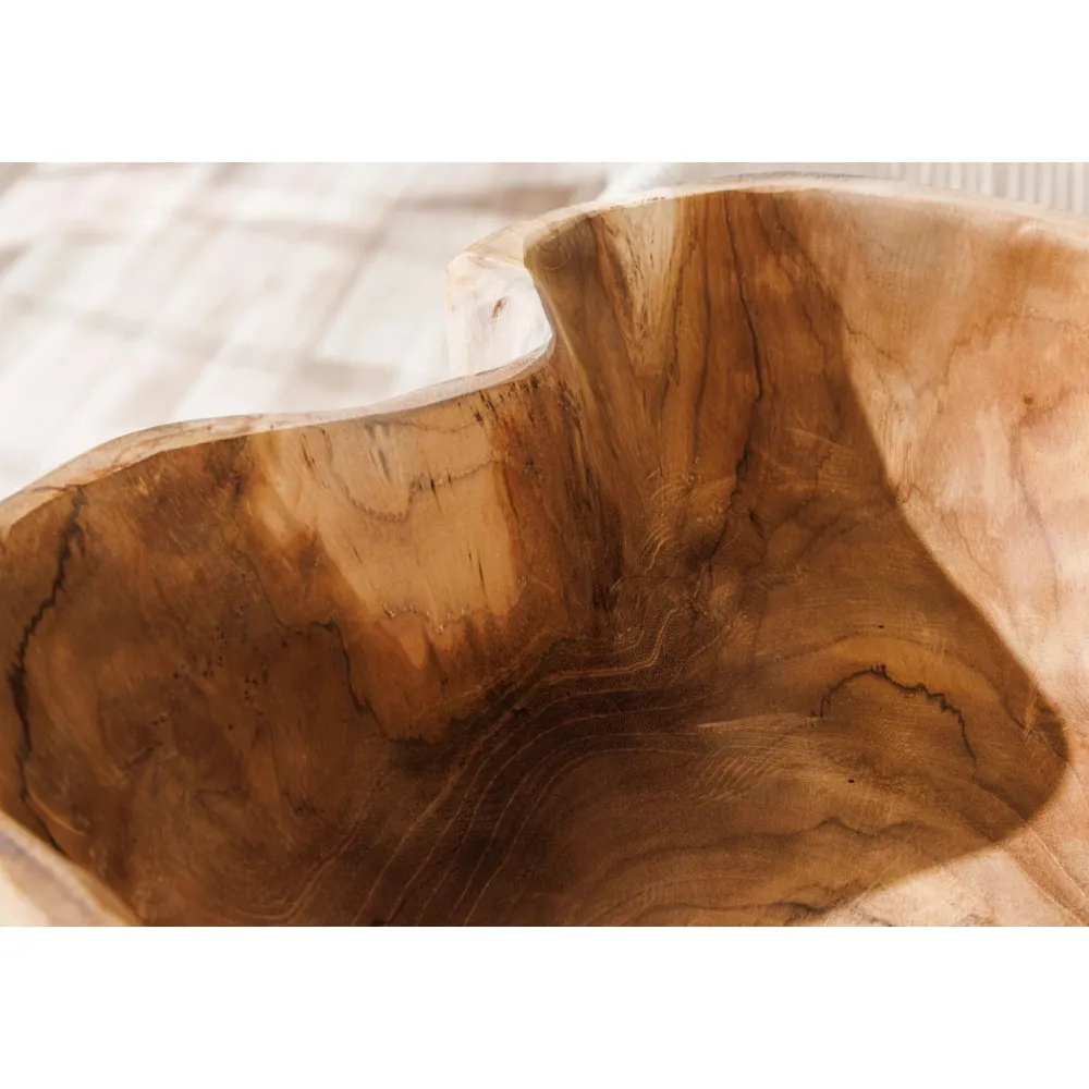 Invicta Dekoschale aus Teakholz Flowers