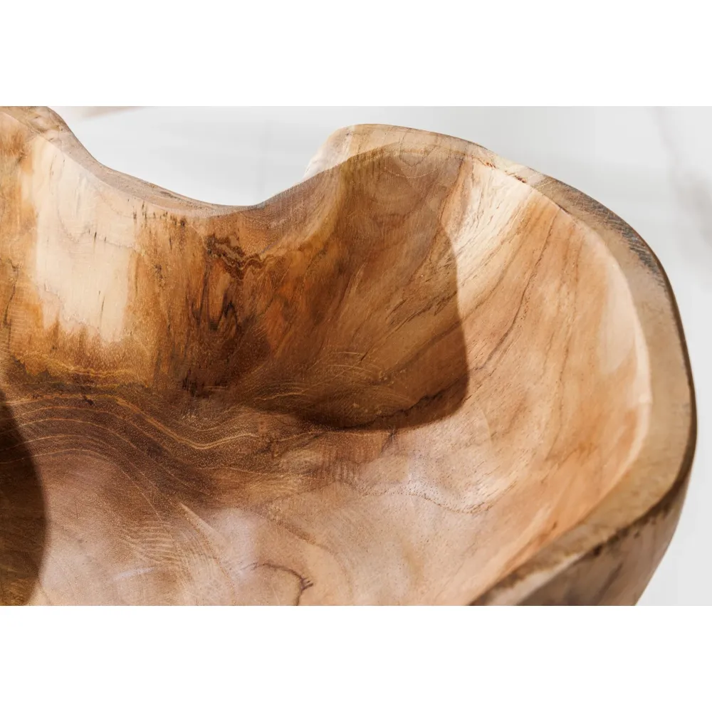 Invicta Dekoschale aus Teakholz Flowers