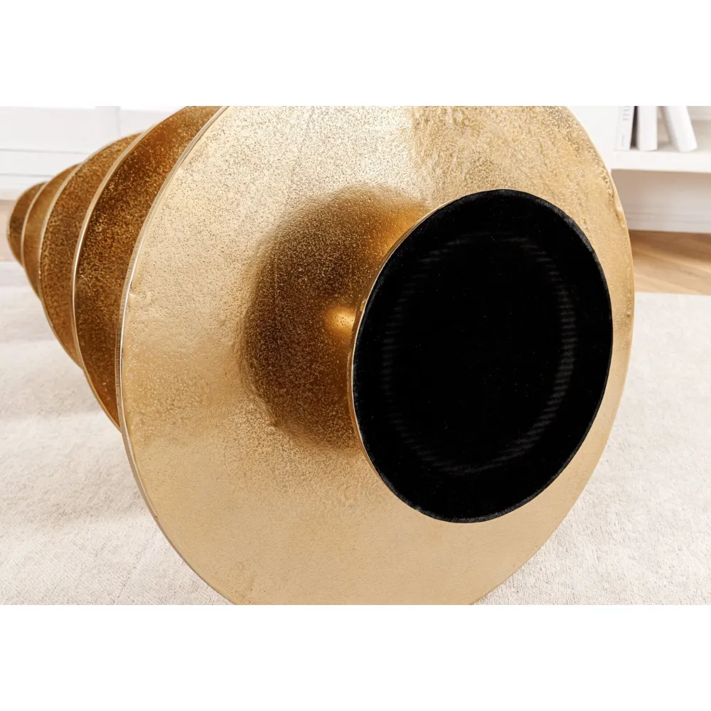 Invicta Etagere Abstract 150cm gold, 5 Ebenen