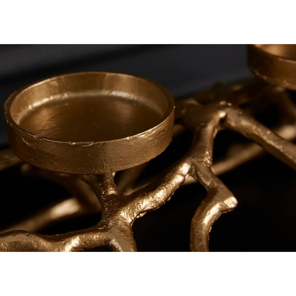 Invicta 4-fach Kerzenhalter Abstract