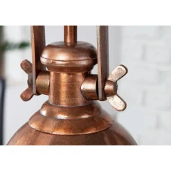 Invicta Pendelleuchte Industrial Kupfer meliert