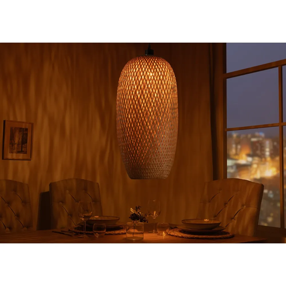 Invicta Pendelleuchte Organic Living 4 Bambus