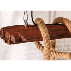 Invicta Pendelleuchte Seven Seas, recyceltes Akazienholz