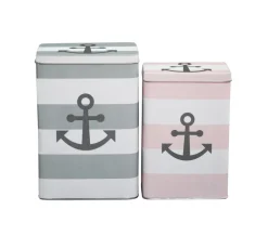 Krasilnikoff Blechdosen Anker 2er Set