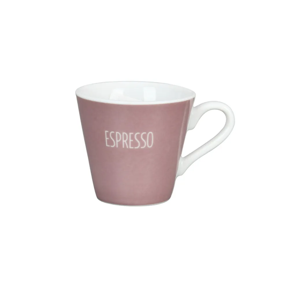 Krasilnikoff Espresso Tasse mit Espresso Aufschrift