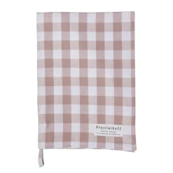 Krasilnikoff Geschirrhandtuch groß kariert aus Baumwolle