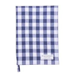 Krasilnikoff Geschirrhandtuch groß kariert aus Baumwolle