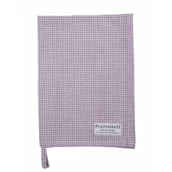 Krasilnikoff Geschirrhandtuch kleinkariert aus Baumwolle