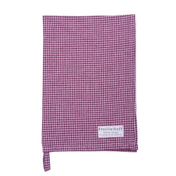 Krasilnikoff Geschirrhandtuch kleinkariert aus Baumwolle