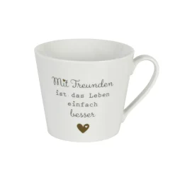 Krasilnikoff Happy Cup, Mit Freunden ist das Leben einfach besser