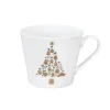 Krasilnikoff Happy Cup Tasse, Christmas Tree Gingerbread