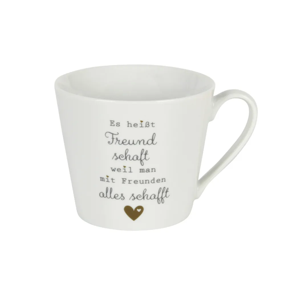 Krasilnikoff Happy Cup Tasse Freundschaft