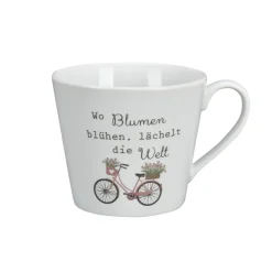 Krasilnikoff Happy Cup Wo Blumen blühen