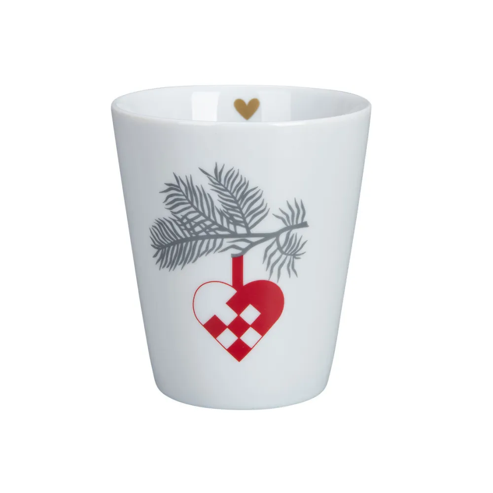 Krasilnikoff Happy Mug Christmas Heart