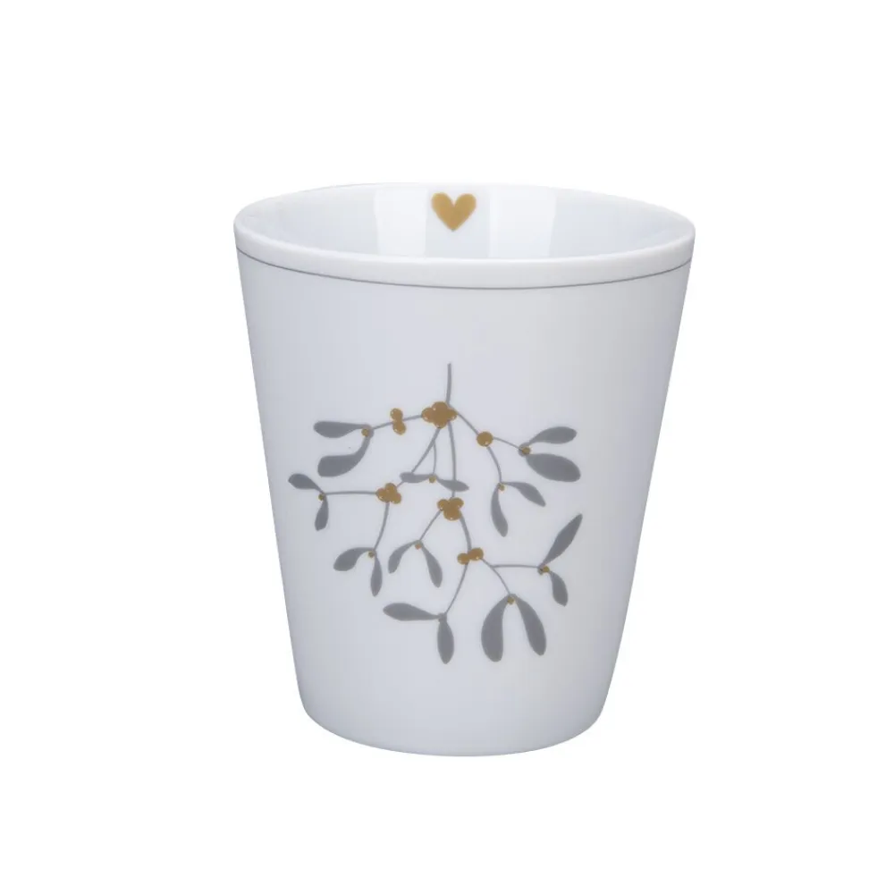Krasilnikoff Happy Mug Mistletoe