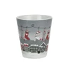 Krasilnikoff Happy Mug Weihnachtsbecher Stockings in City
