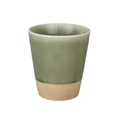 Krasilnikoff Keramik Becher mit Glasur