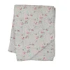Krasilnikoff Quilt mit Paisley Muster, Pink-Grey
