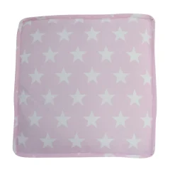 Krasilnikoff Sitzkissen Bezug Pink with Stars