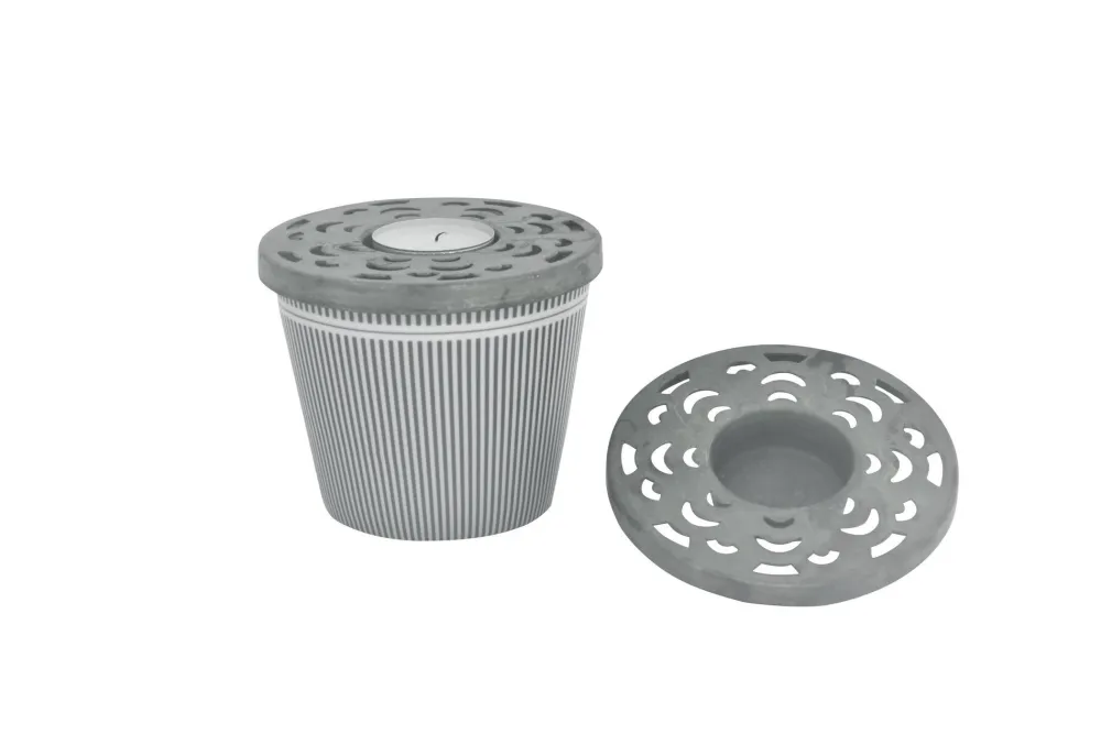 Krasilnikoff Teelicht Deckel aus Zink