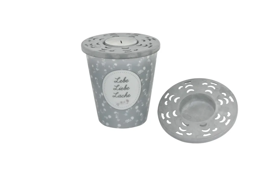 Krasilnikoff Teelicht Deckel aus Zink