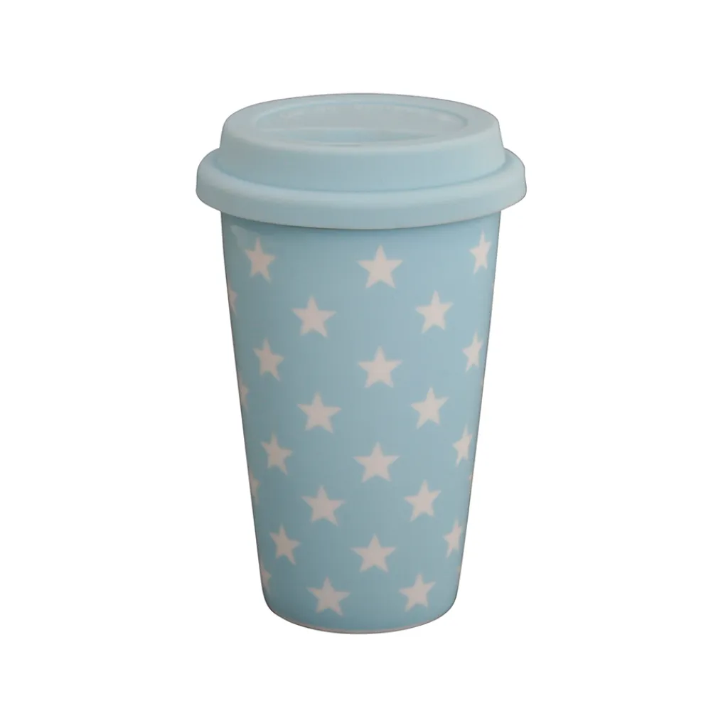 Krasilnikoff Thermobecher Travel Mug Stars