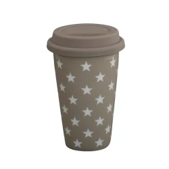 Krasilnikoff Thermobecher Travel Mug Stars