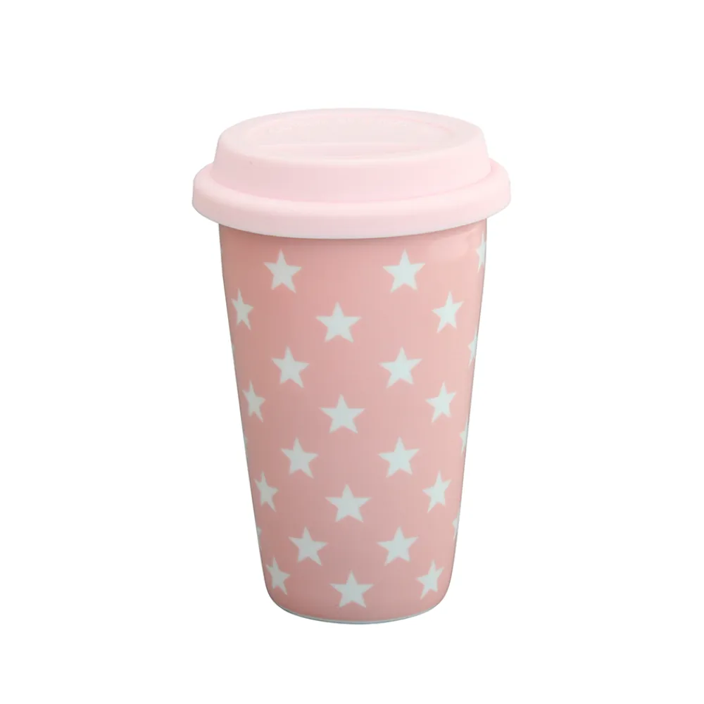 Krasilnikoff Thermobecher Travel Mug Stars