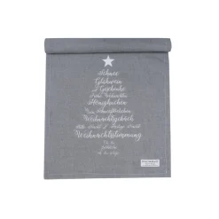 Krasilnikoff Tischläufer Christmas Words