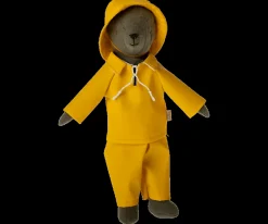 Kinder Maileg Regenbekleidung mit Hut Teddy Papa