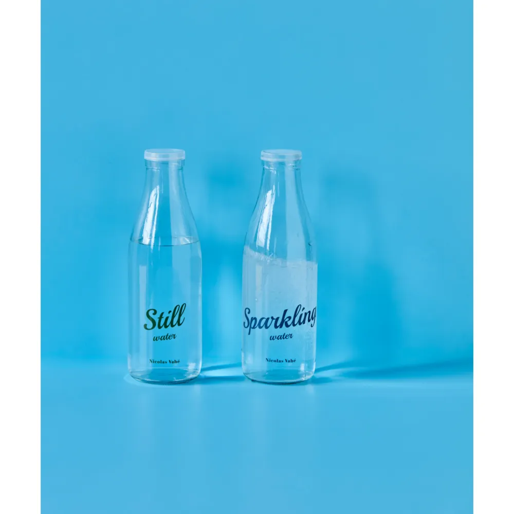 Nicolas Vahe Wasserflaschen mit Deckel, 2er Set