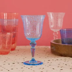 RICE Acryl Weinglas Bubble