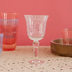 RICE Acryl Weinglas Bubble