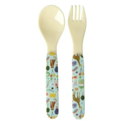 RICE Babylöffel und Babygabel Fun Fair