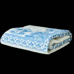 RICE Bauwolle Tagesdecke Baumwolldecke