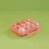 RICE Eierbehälter für 12 Eier. Kunststoff