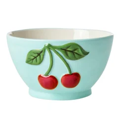 RICE Keramik Schüssel mit Kirschen