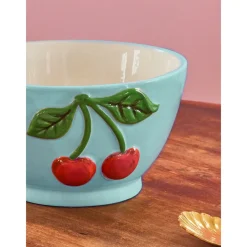 RICE Keramik Schüssel mit Kirschen